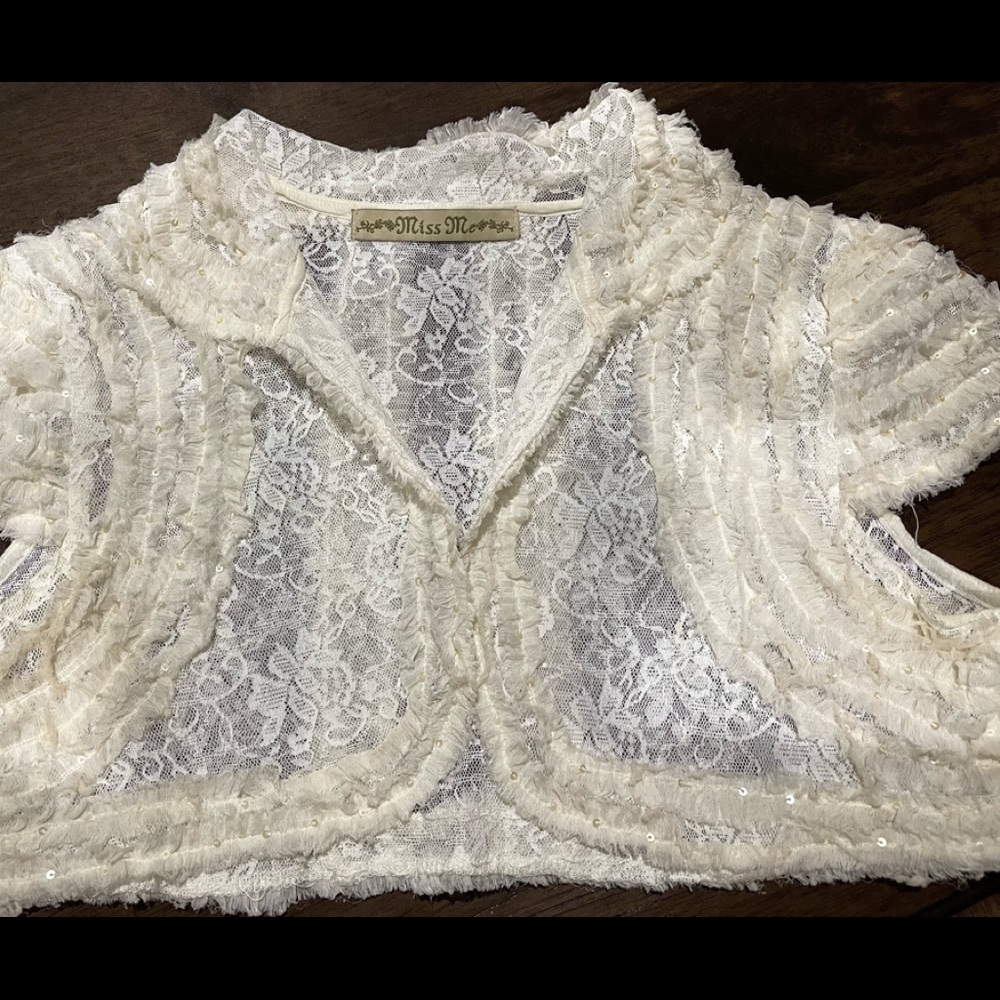 miss me white blouse